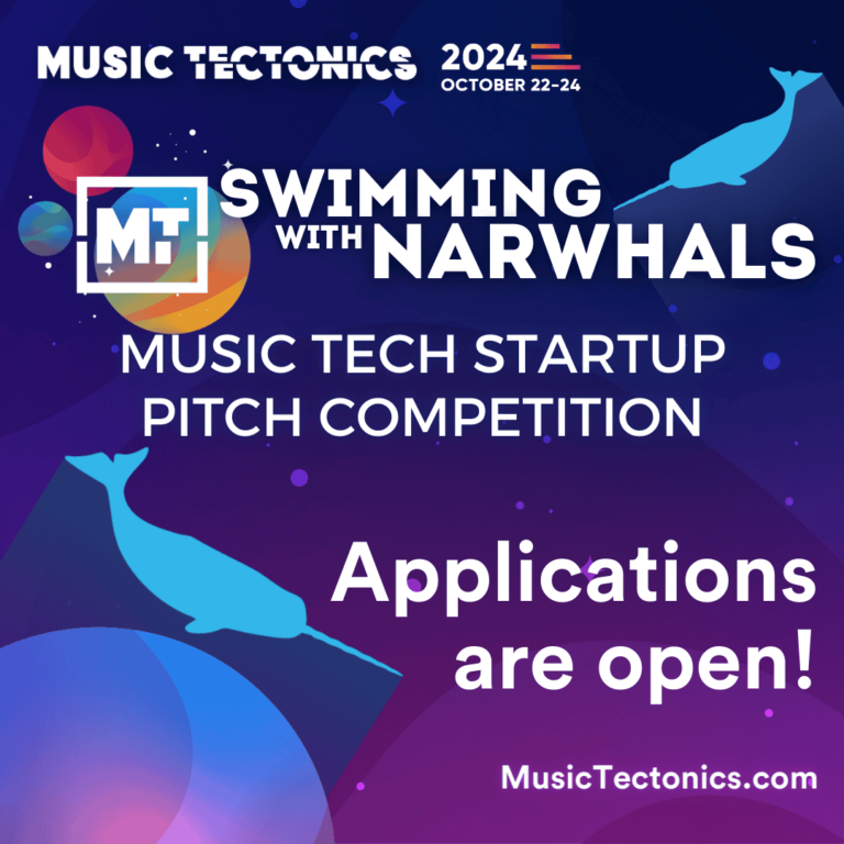 Music Tectonics launches 2024 Music Tech Startup Competitors